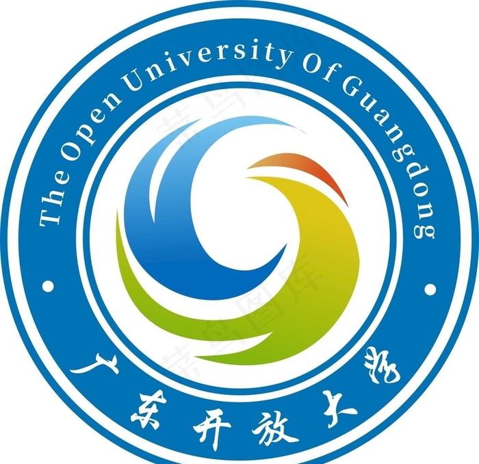 广东开放大学logo图片