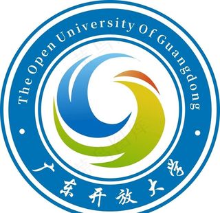 广东开放大学logo图片