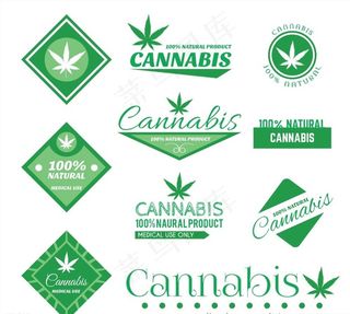 大麻徽章图片