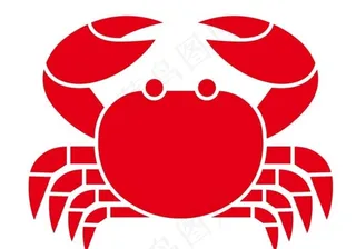矢量螃蟹图片