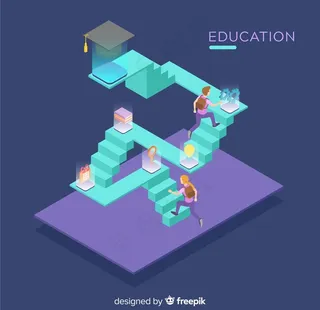 商务人士爬楼梯图片