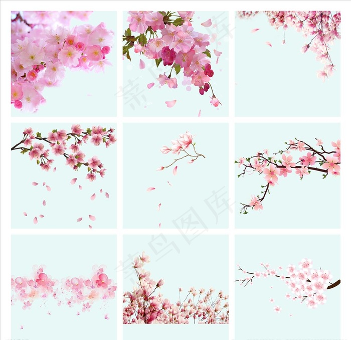 花图片(5761X5761(DPI:300))psd模版下载