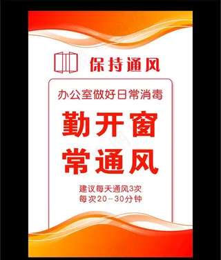 勤开窗 常通风图片