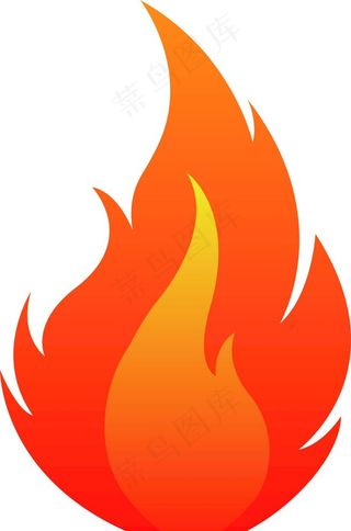 火矢量图片