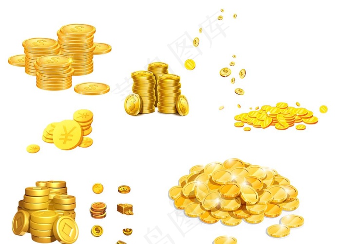 金币图片psd模版下载