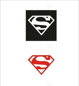 超人矢量 logo图片