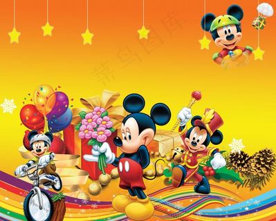 米奇卡通设计图片