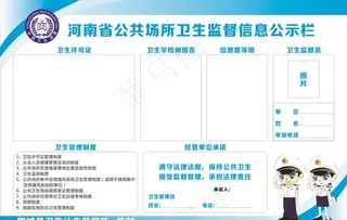 卫生监督信息公示栏图片