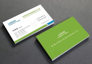 科技名片图片