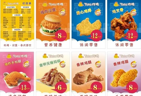 炸鸡店灯箱图片