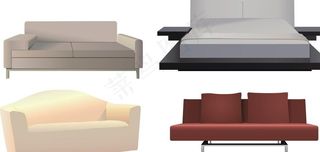 床 沙发图片