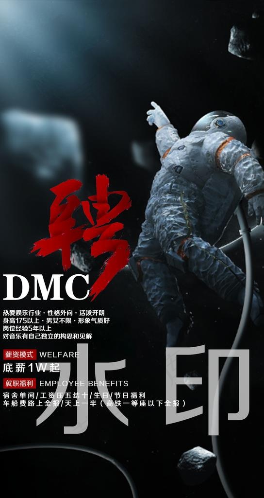 酒吧 招聘图片psd模版下载
