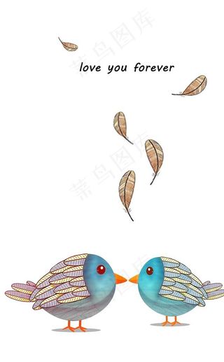 爱情鸟图片