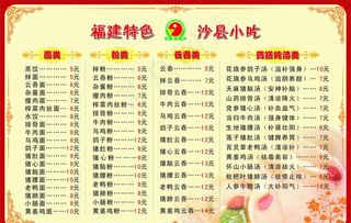 福建特色沙县小吃图片