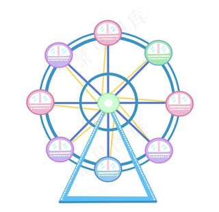 摩天轮图片