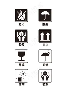 纸箱包装标识图片