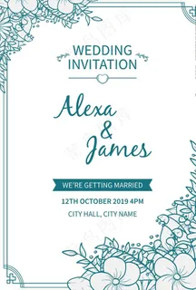 手绘植物背景图片 手绘植物背景图片