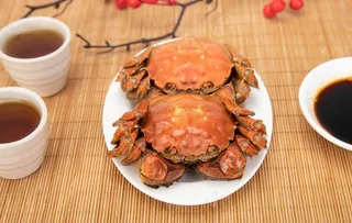 清蒸大闸蟹图片