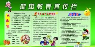 健康教育宣传栏图片