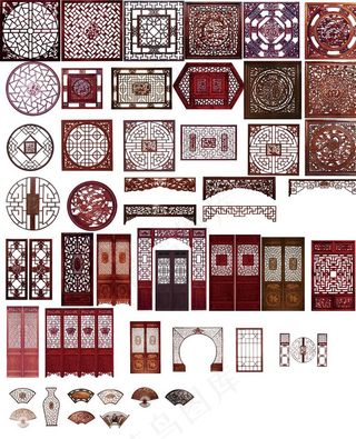 古典门图片