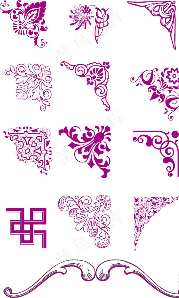 边框 花边 角花 花纹图片