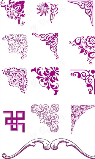 边框 花边 角花 花纹图片