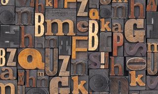 复古怀旧木纹字母酒吧咖啡厅背景图片