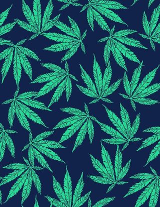 麻叶循环素材图片