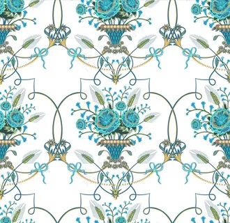 花型矢量循环素材图片