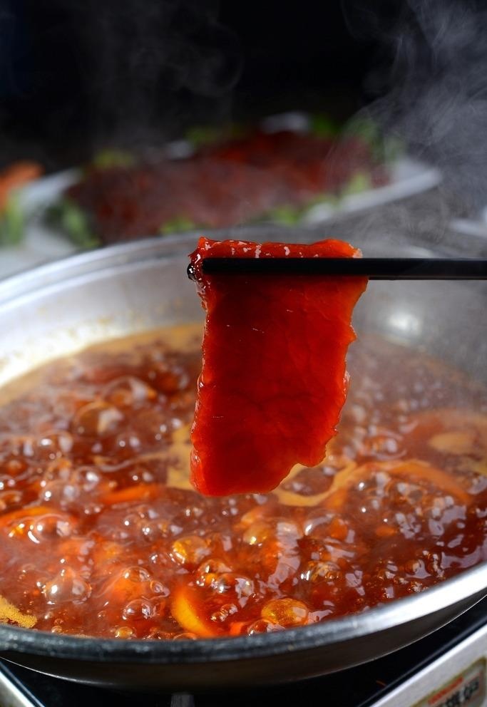 涮锅鲜牛肉图片