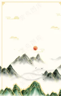 中国风山水墨画图片 中国风山水墨画图片