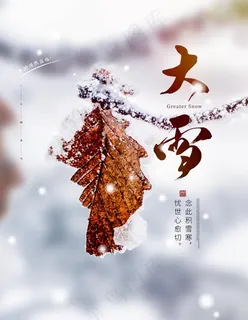 大雪图片