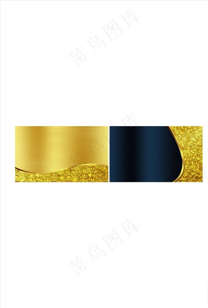 金色名片图片cdr矢量模版下载