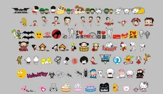 可爱卡通图标图片