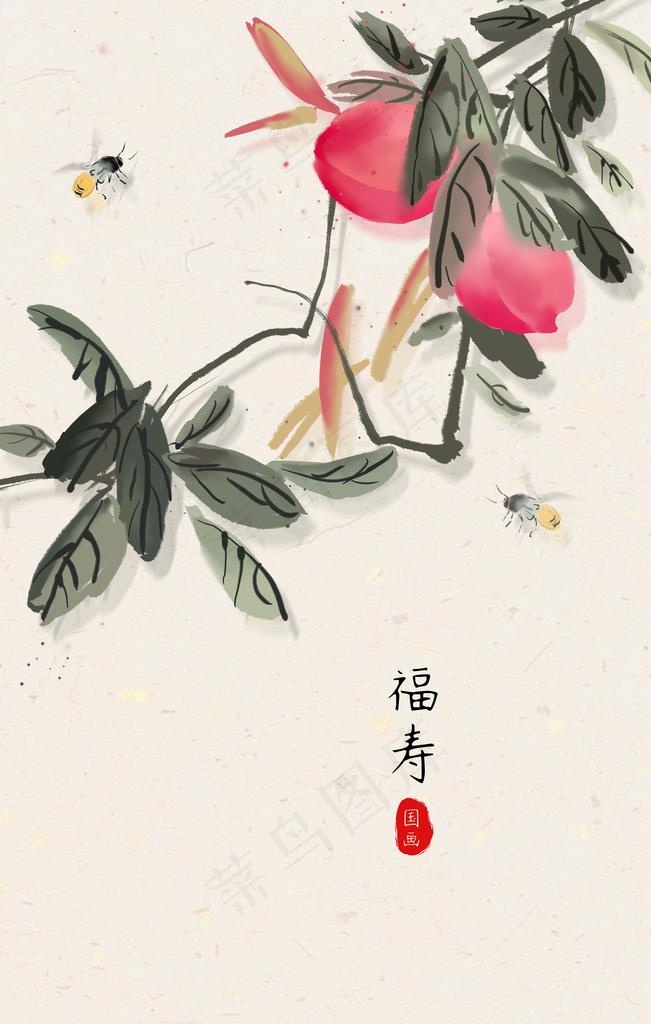 中国风装饰画图片(2362X3543(DPI:72))psd模版下载