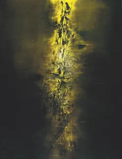 赵无极 油画 抽象风景画 装饰图片