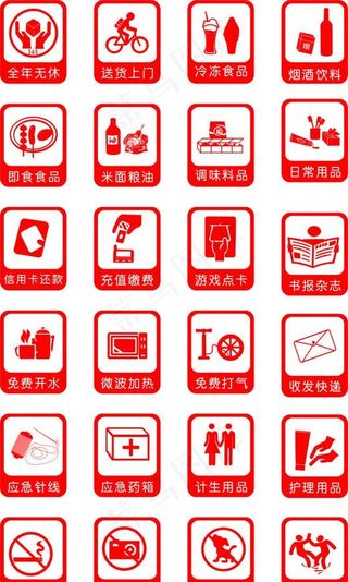 便利店标识图片