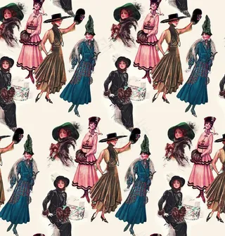 西方欧洲跳舞的人图片