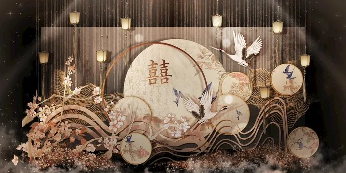 中式婚礼图片(2000X1067(DPI:72))psd模版下载