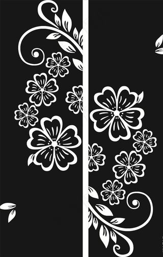 隔断雕刻镂空屏风图片