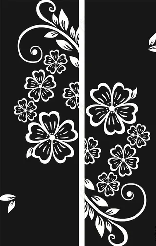 隔断雕刻镂空屏风图片