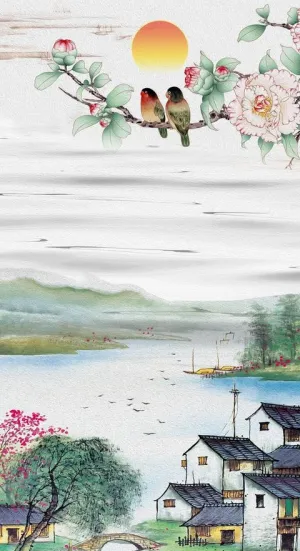 国画山水图片