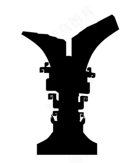 临沂河东皇山东夷文化园雕塑剪影图片