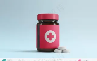 医疗品牌样机图片