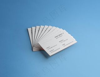 名片样机图片