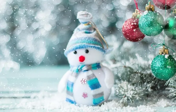 雪人图片
