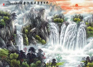 旭日东升图片