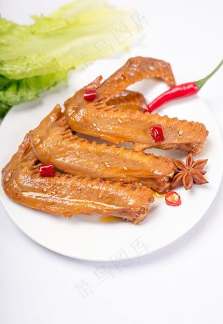 卤鸡翅图片