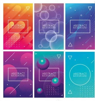 几何背景卡片图片