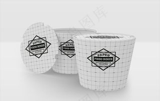 外卖包装样机图片